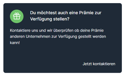 Prämienpartner werden